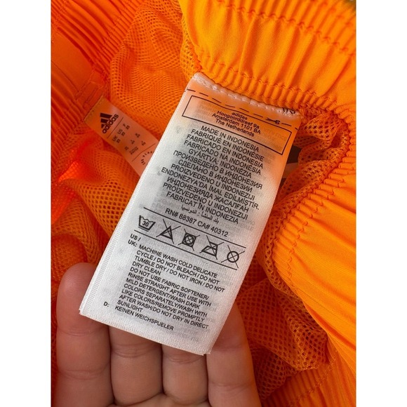 Brand new orange Adidas size xs - Picture 3 of 5